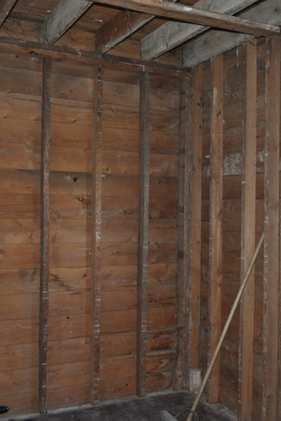 Our latest big remodeling project is under way! Our office and laundry room are on their way to greatness.