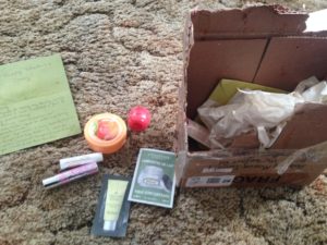 My Beauty Swap package and the result of the box! 