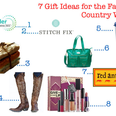 Christmas Gift Ideas for the Fabulous, Country Woman