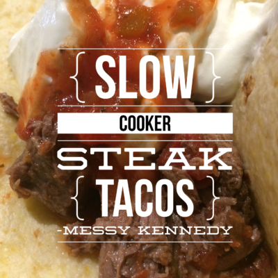 Easy, Slow Cooker Steak Tacos